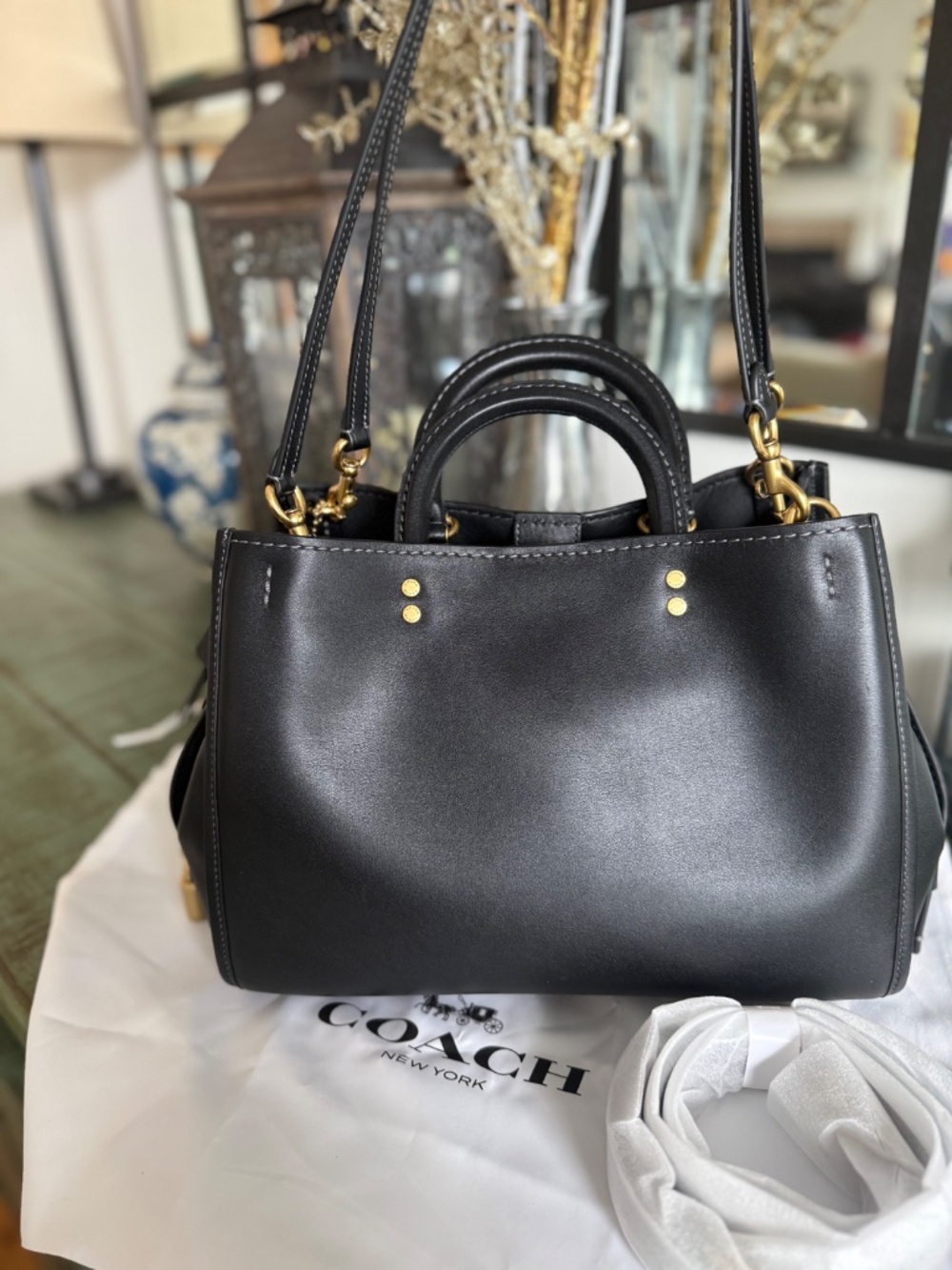 Coach Rogue Bag 31 - Black - Picture 3 of 17